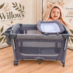 Demo Snuggletime Quilted Co-Sleeper Camp Cot