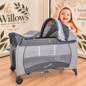 Brand New Mamakids Camping Cot - Grey