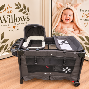 Brand New Mamakids Elite Co-Sleeper Camp Cot