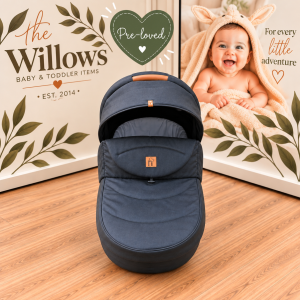 Pre-Loved Noola Carry Cot for Elite and Sprint - Midnight Black