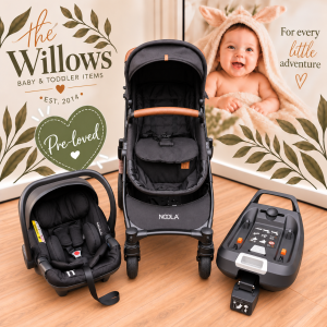 Pre-Loved Noola Elite 4-in-1 Travel System - Midnight Black
