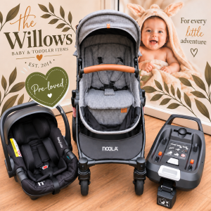 Pre-Loved Noola Elite 4-in-1 Travel System - Lunar Grey